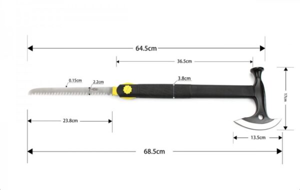 تبر GANZO مدل Axe Firebird FSA02-YE