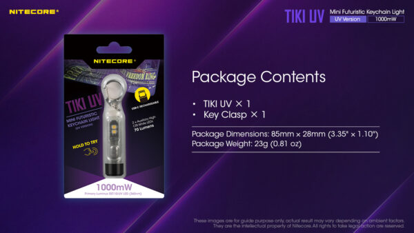 چراغ Nite Core مدل Tiki Uv