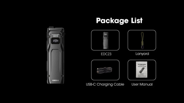 چراغ قوه Nite Core مدل EDC23